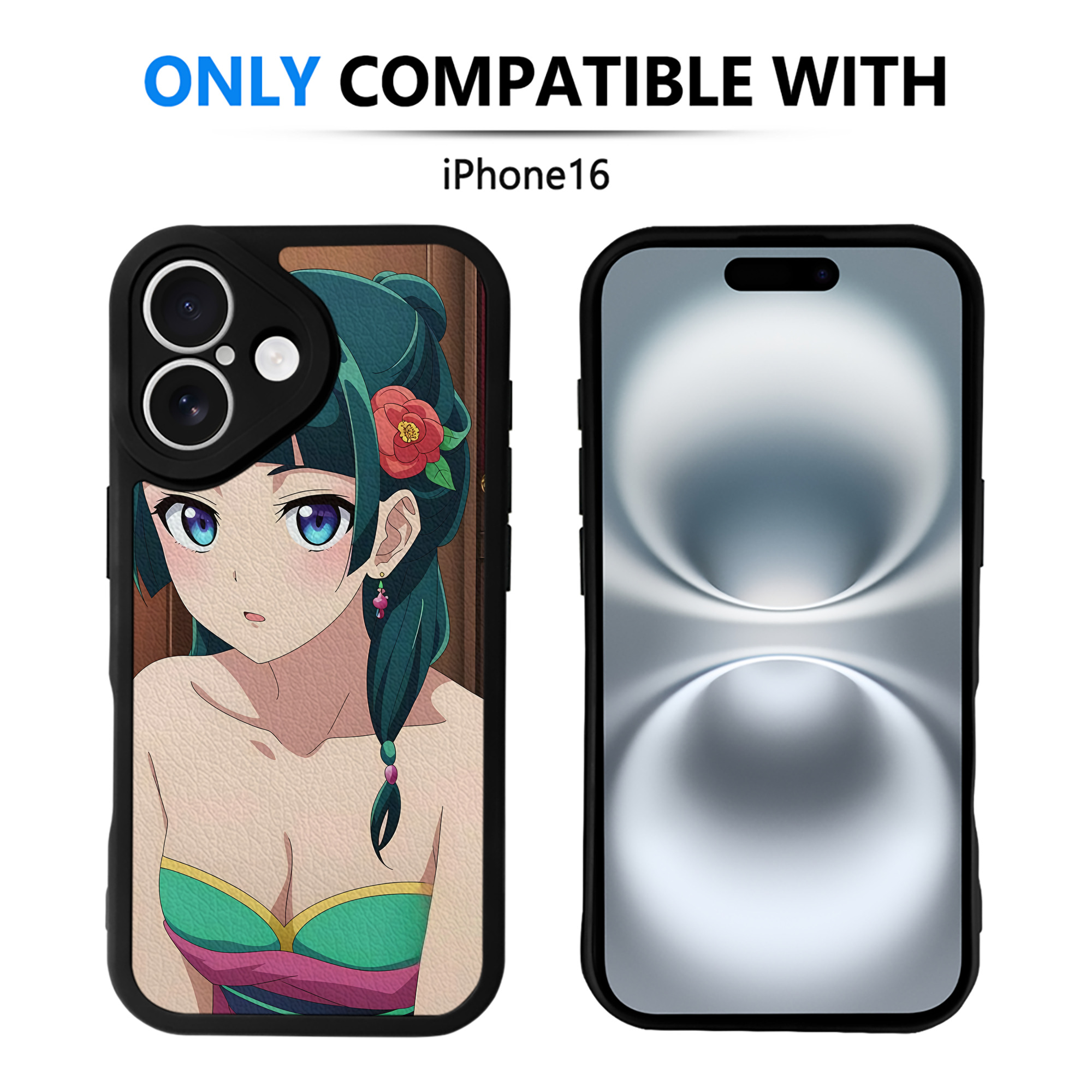薬屋のひとりごと The Apothecary Diaries 【iPhone 16シリーズ対応】シリコンスマホケース（レザー調） 材質：シリコン